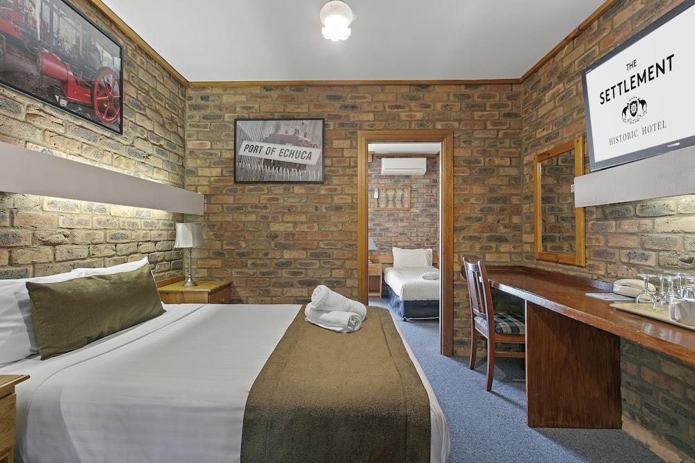 The Settlement Historic Hotel Echuca Kültér fotó